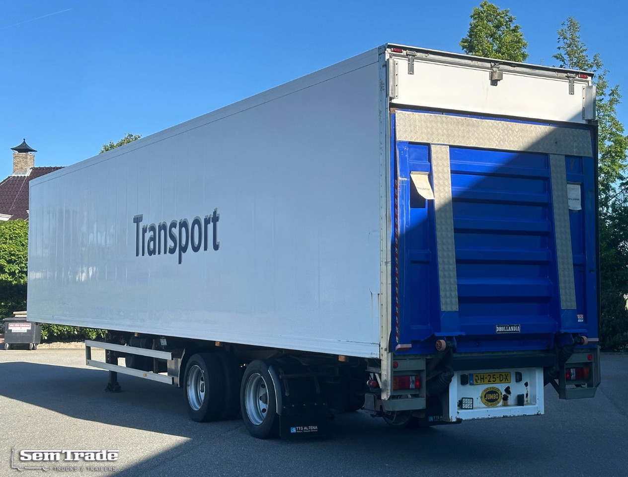 Jumbo 2 Alxe SOR Isolated BOX Tail Lift Steering Axle Holland-Trailer - Gjysmë rimorkio me vagonetë të mbyllur: foto 3 Jumbo 2 Alxe SOR Isolated BOX Tail Lift Steering Axle Holland-Trailer - Gjysmë rimorkio me vagonetë të mbyllur: foto 3