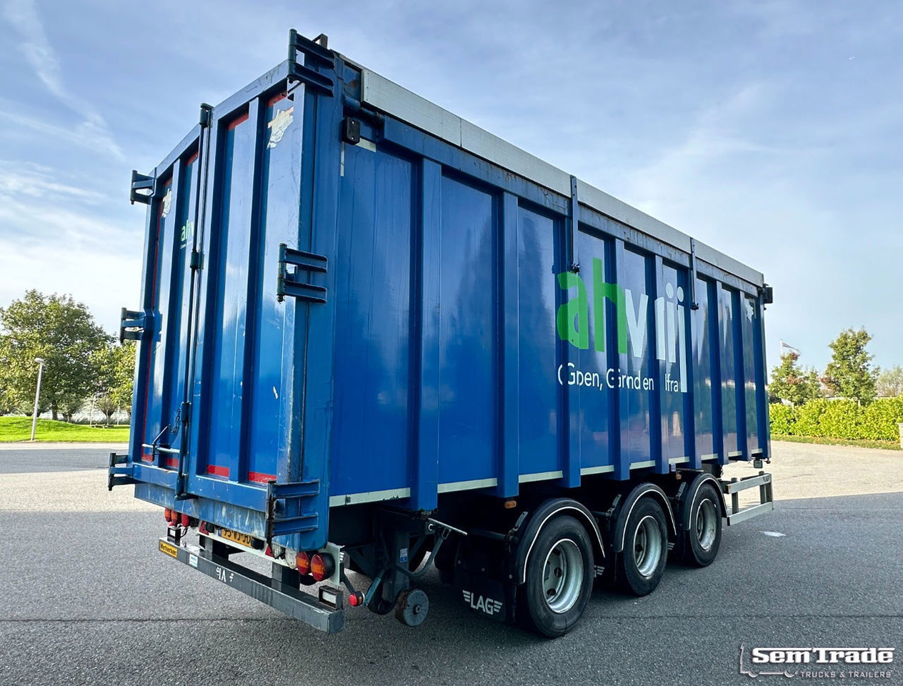 LAG M-3-24 + Piet Ruizeveld DS Lift Axle 72.000 KM Super Condition - Rimorkio bujqësore vetëshkarkuese/ Shkarkues: foto 5 LAG M-3-24 + Piet Ruizeveld DS Lift Axle 72.000 KM Super Condition - Rimorkio bujqësore vetëshkarkuese/ Shkarkues: foto 5