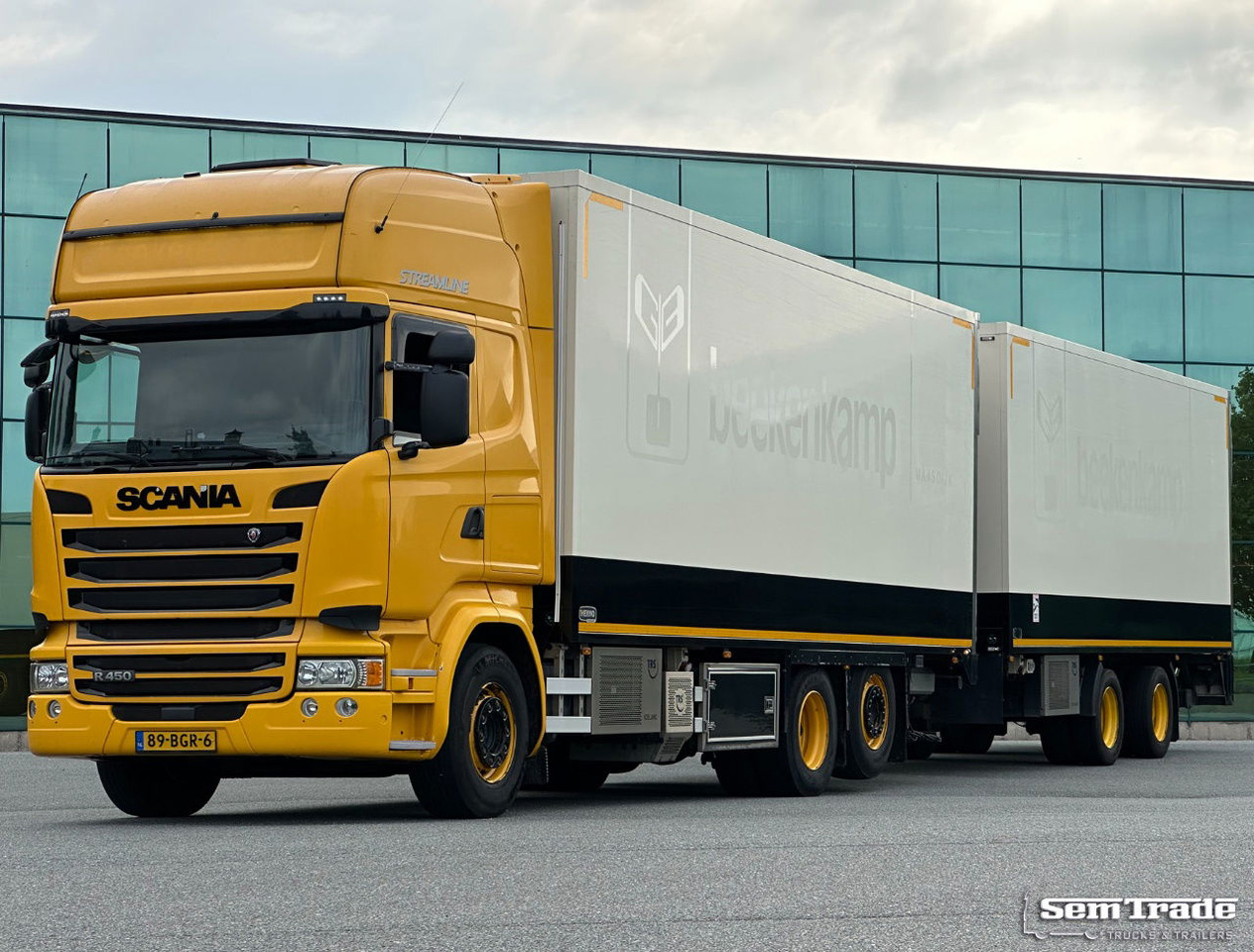 Scania R450 Retarder TRS Cooling Heiwo Isolated Boxes Tail Lift NL-Combi - Kamion frigorifer: foto 1 Scania R450 Retarder TRS Cooling Heiwo Isolated Boxes Tail Lift NL-Combi - Kamion frigorifer: foto 1