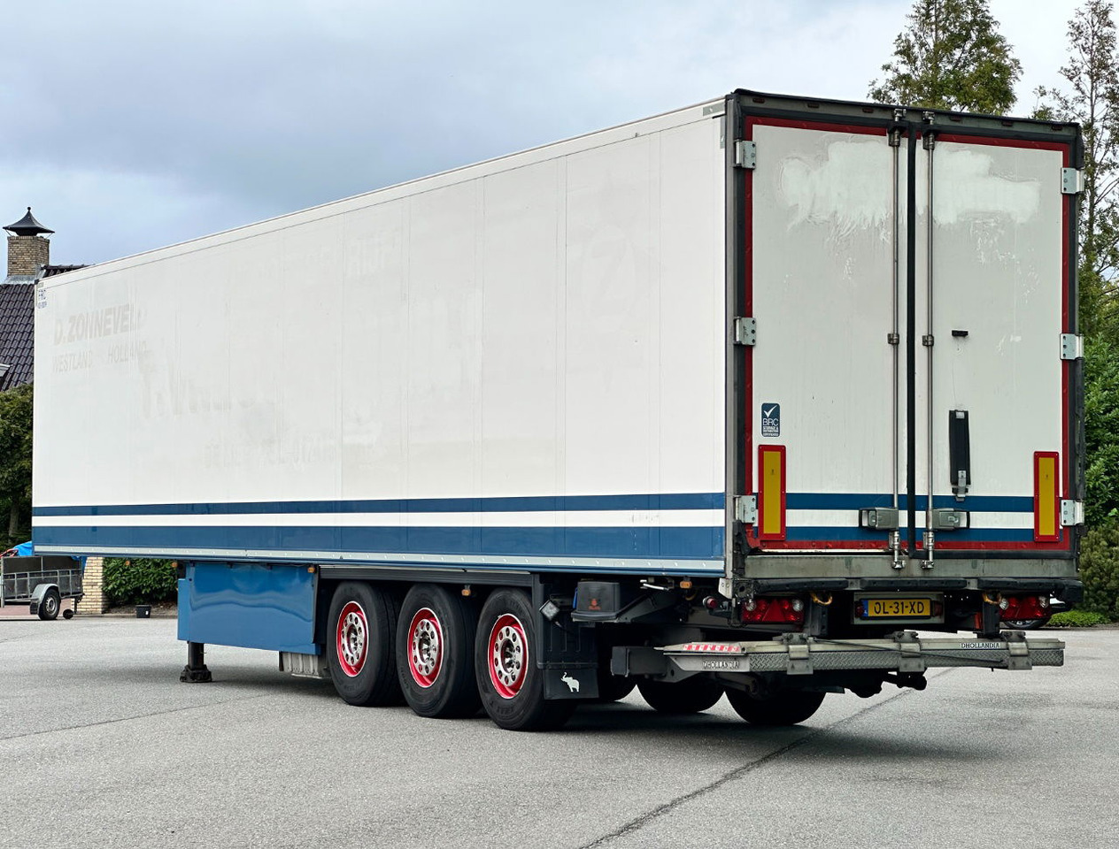 Schmitz Cargobull SCBS3B Carrier Vector 1550 Only 3367 Engine Hours Flowerwide 270 CM High Inside Lift Axle Tail Lift - Gjysmë rimorkio frigorifer: foto 3 Schmitz Cargobull SCBS3B Carrier Vector 1550 Only 3367 Engine Hours Flowerwide 270 CM High Inside Lift Axle Tail Lift - Gjysmë rimorkio frigorifer: foto 3