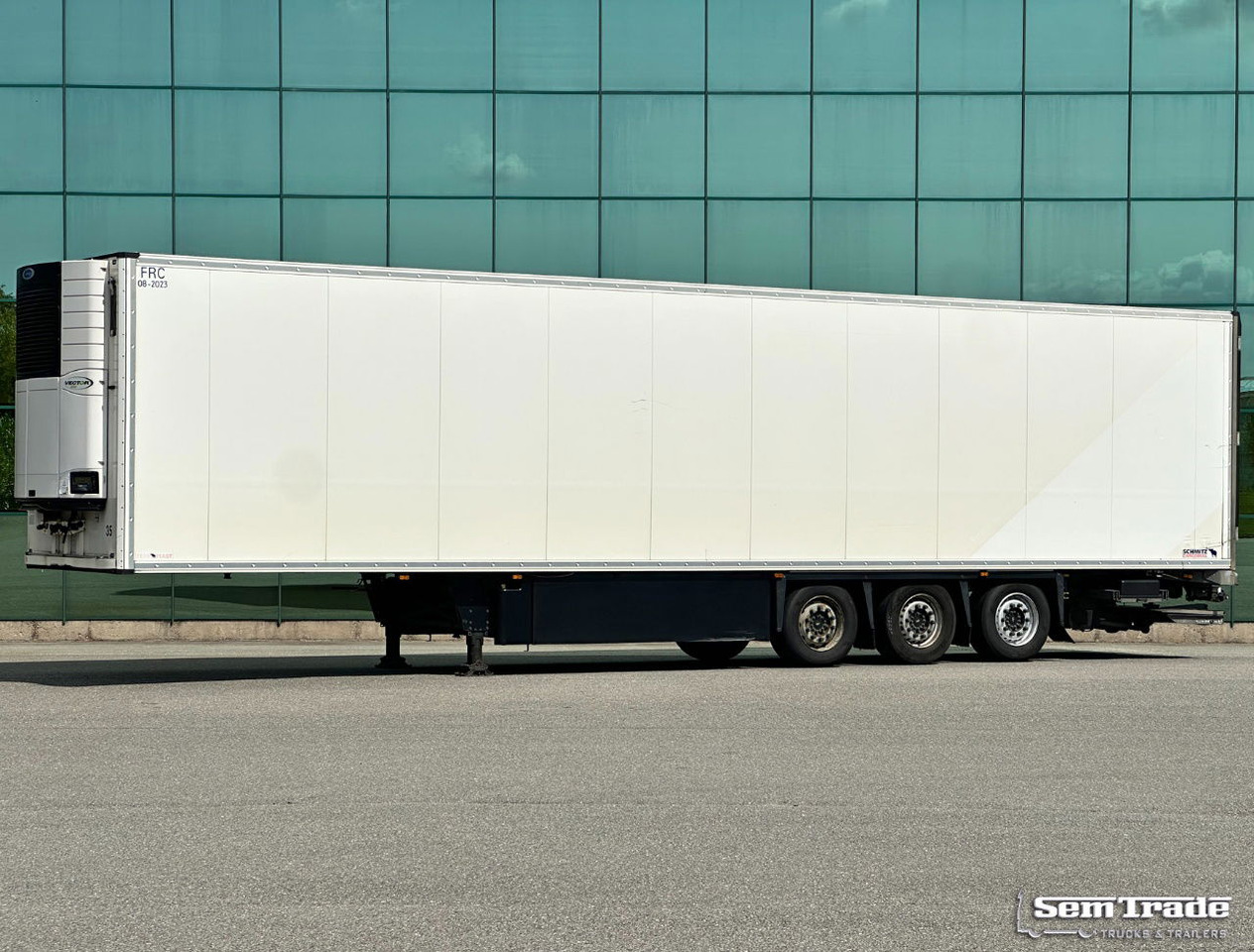 Schmitz Cargobull SCBS3B Carrier Vector 1550 Tail Lift 275 CM High Inside TOP Condition - Gjysmë rimorkio frigorifer: foto 1 Schmitz Cargobull SCBS3B Carrier Vector 1550 Tail Lift 275 CM High Inside TOP Condition - Gjysmë rimorkio frigorifer: foto 1