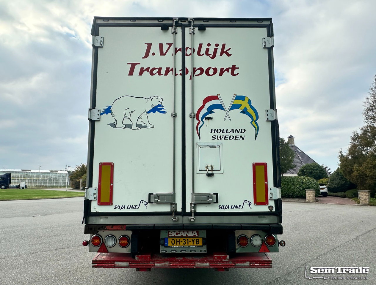 Schmitz Cargobull SKO 24 Carrier Maxima 1300 Flower Wide 2X Lift Axle - Gjysmë rimorkio frigorifer: foto 4 Schmitz Cargobull SKO 24 Carrier Maxima 1300 Flower Wide 2X Lift Axle - Gjysmë rimorkio frigorifer: foto 4