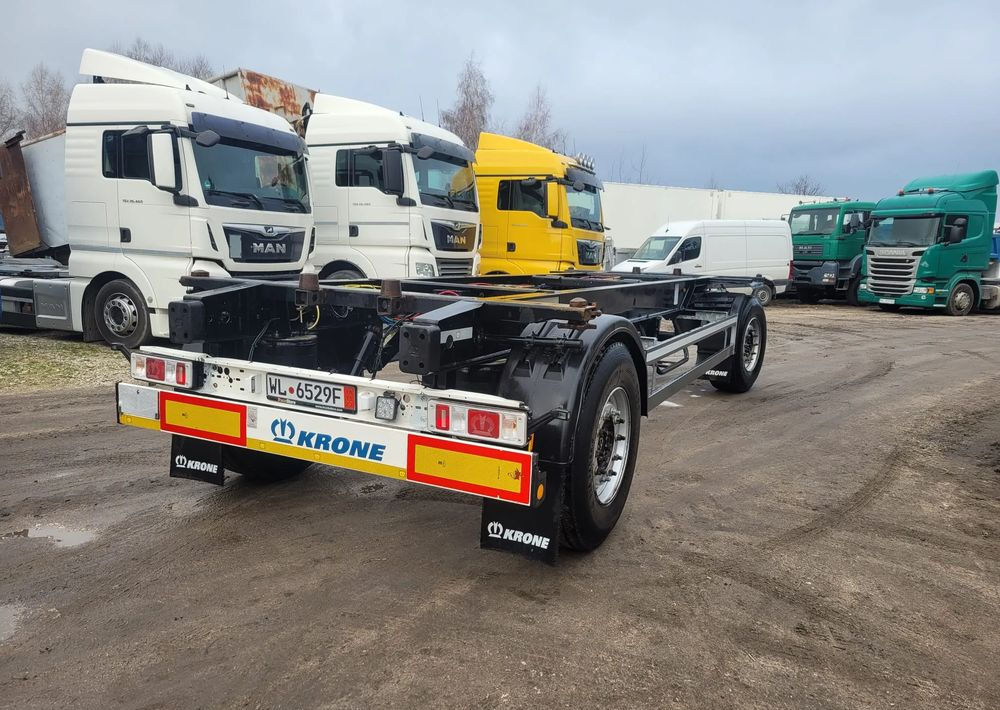 Krone Przyczepa BDF - Transportjer kontejnerësh/ Rimorkio me karroceri të çmontueshme: foto 4 Krone Przyczepa BDF - Transportjer kontejnerësh/ Rimorkio me karroceri të çmontueshme: foto 4