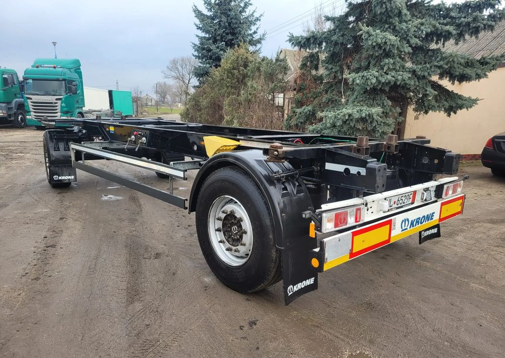 Transportjer kontejnerësh/ Rimorkio me karroceri të çmontueshme Krone Przyczepa BDF: foto 6 Transportjer kontejnerësh/ Rimorkio me karroceri të çmontueshme Krone Przyczepa BDF: foto 6