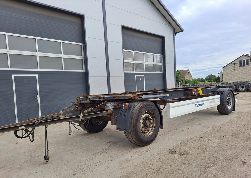 Transportjer kontejnerësh/ Rimorkio me karroceri të çmontueshme Krone Przyczepa Krone BDF: foto 11