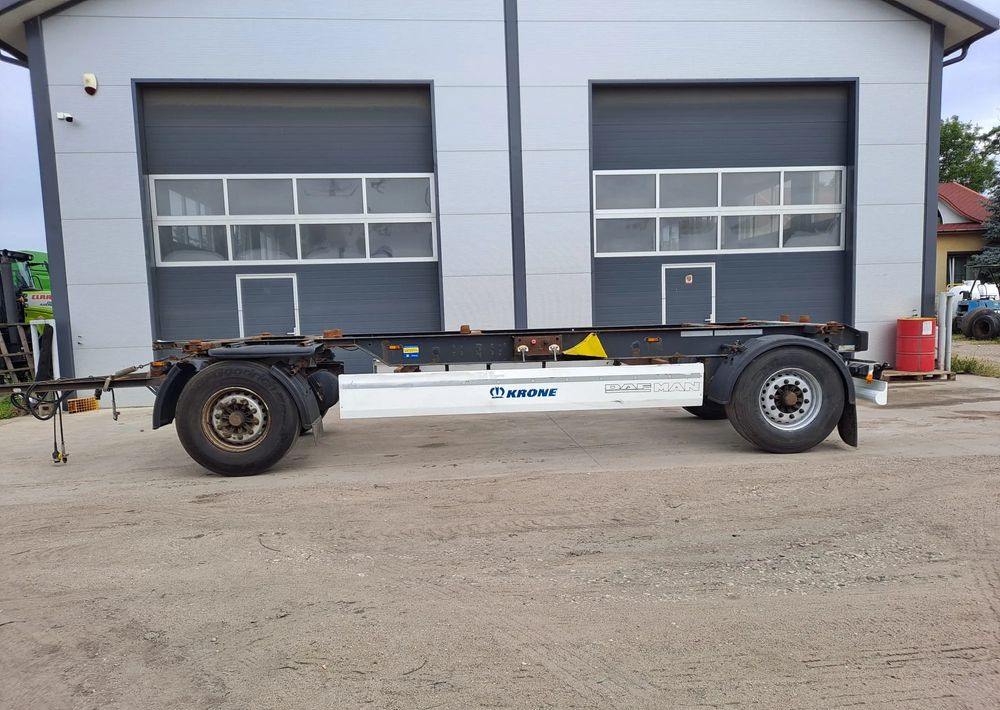 Transportjer kontejnerësh/ Rimorkio me karroceri të çmontueshme Krone Przyczepa Krone BDF: foto 10