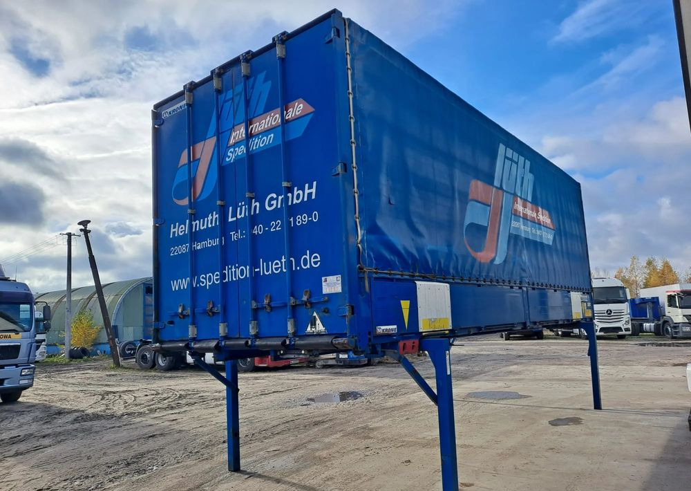 Krone Zabudowa BDF 7,45 18 palet Faktura VAT - Karroceri e ndërrueshme me perde anësore: foto 2 Krone Zabudowa BDF 7,45 18 palet Faktura VAT - Karroceri e ndërrueshme me perde anësore: foto 2