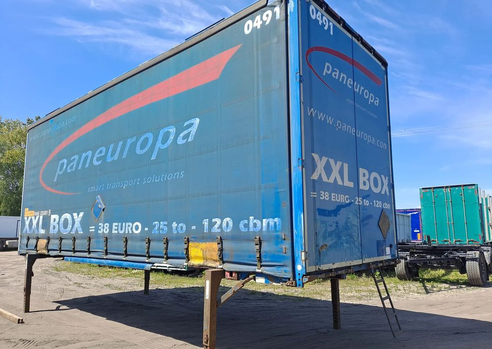 Krone Zabudowa Jumbo Firana BDF 7.70 m - Karroceri e ndërrueshme me perde anësore: foto 3 Krone Zabudowa Jumbo Firana BDF 7.70 m - Karroceri e ndërrueshme me perde anësore: foto 3