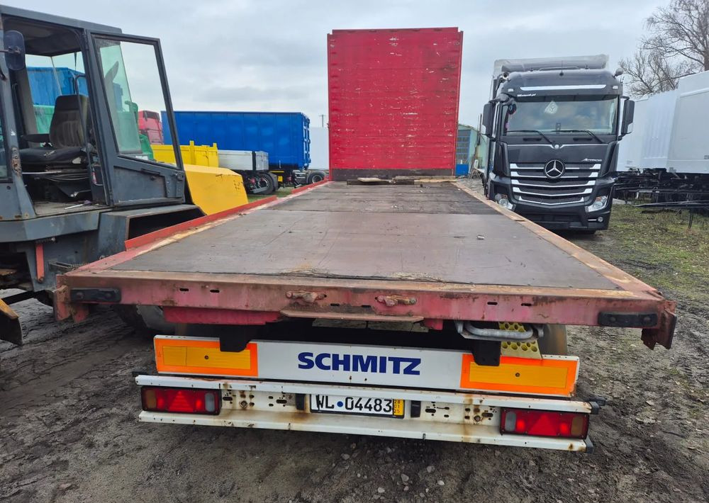 Schmitz Cargobull Przyczepa platforma Schmitz Krone - Rimorkio e hapur/ Platformë: foto 1 Schmitz Cargobull Przyczepa platforma Schmitz Krone - Rimorkio e hapur/ Platformë: foto 1