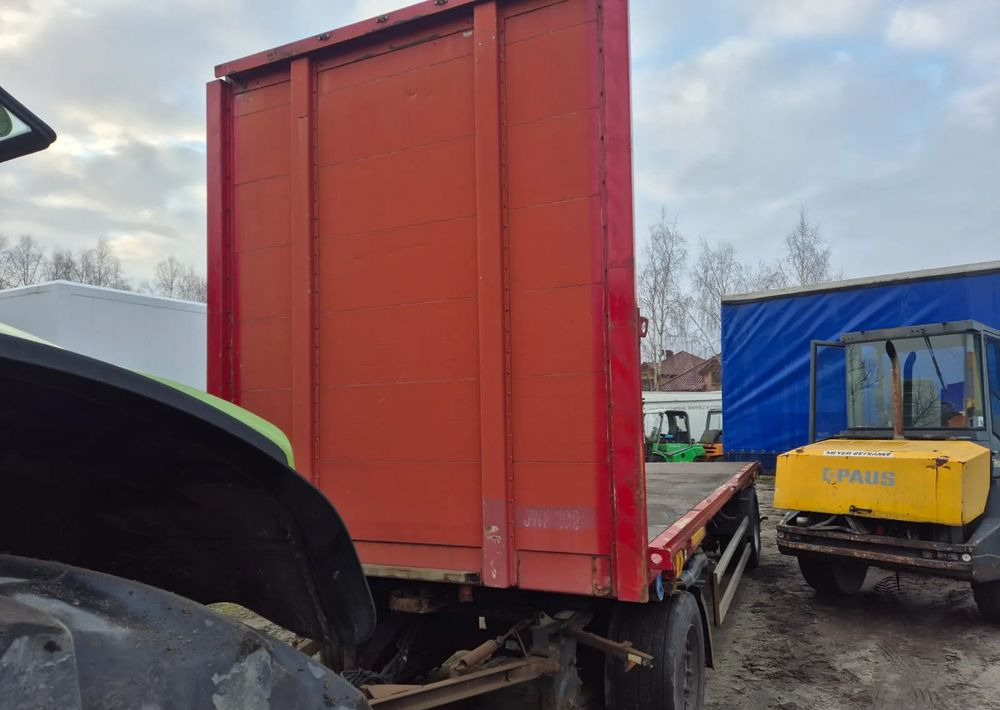 Schmitz Cargobull Przyczepa platforma Schmitz Krone - Rimorkio e hapur/ Platformë: foto 2 Schmitz Cargobull Przyczepa platforma Schmitz Krone - Rimorkio e hapur/ Platformë: foto 2