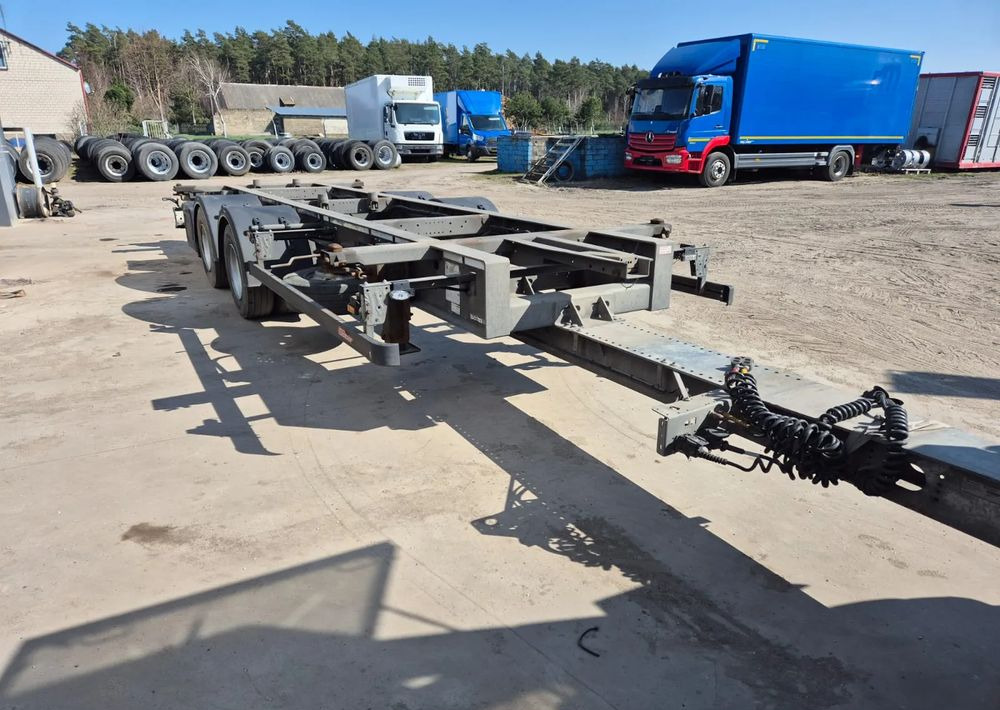 Wecon Przyczepa jumbo tandem Wecon BDF Krone, ocynkowana - Transportjer kontejnerësh/ Rimorkio me karroceri të çmontueshme: foto 1 Wecon Przyczepa jumbo tandem Wecon BDF Krone, ocynkowana - Transportjer kontejnerësh/ Rimorkio me karroceri të çmontueshme: foto 1
