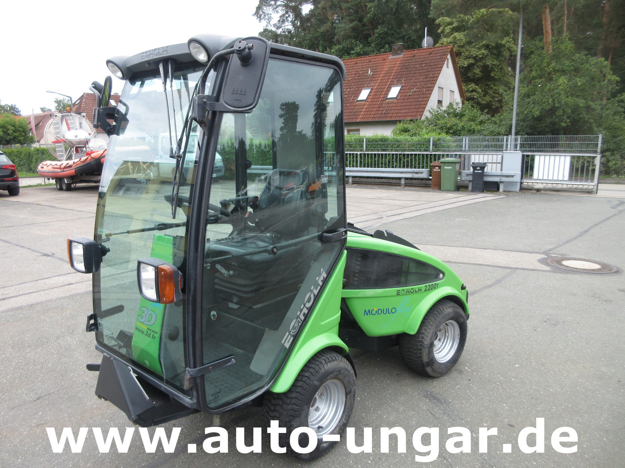 Egholm 2200 T Moduloflex 4x4 Knicklenkung Baujahr 2009 Daihatsu DM950 Diesel - Traktor komunal: foto 3 Egholm 2200 T Moduloflex 4x4 Knicklenkung Baujahr 2009 Daihatsu DM950 Diesel - Traktor komunal: foto 3