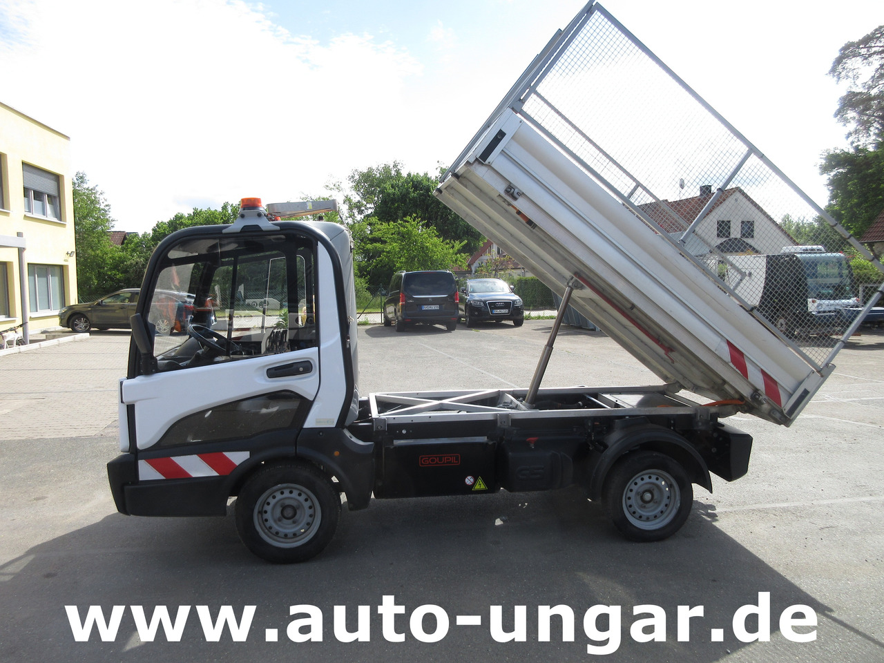 GOUPIL G5 Kipper lange Pritsche AHK Bordwanderhöhung Elektrofahrzeug - Automjet speciale elektrike: foto 4 GOUPIL G5 Kipper lange Pritsche AHK Bordwanderhöhung Elektrofahrzeug - Automjet speciale elektrike: foto 4