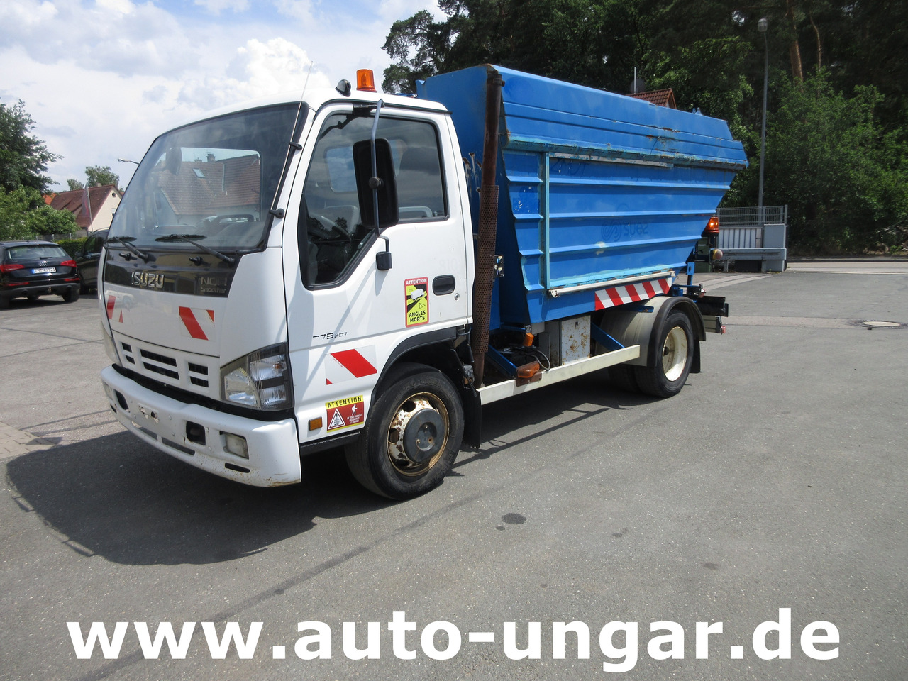 ISUZU NQR Smoother Q75 Y07 Müllwagen 8m³ TECNO 7.500kg Kipper Presse Lifter - Kamion mbeturinash: foto 3 ISUZU NQR Smoother Q75 Y07 Müllwagen 8m³ TECNO 7.500kg Kipper Presse Lifter - Kamion mbeturinash: foto 3