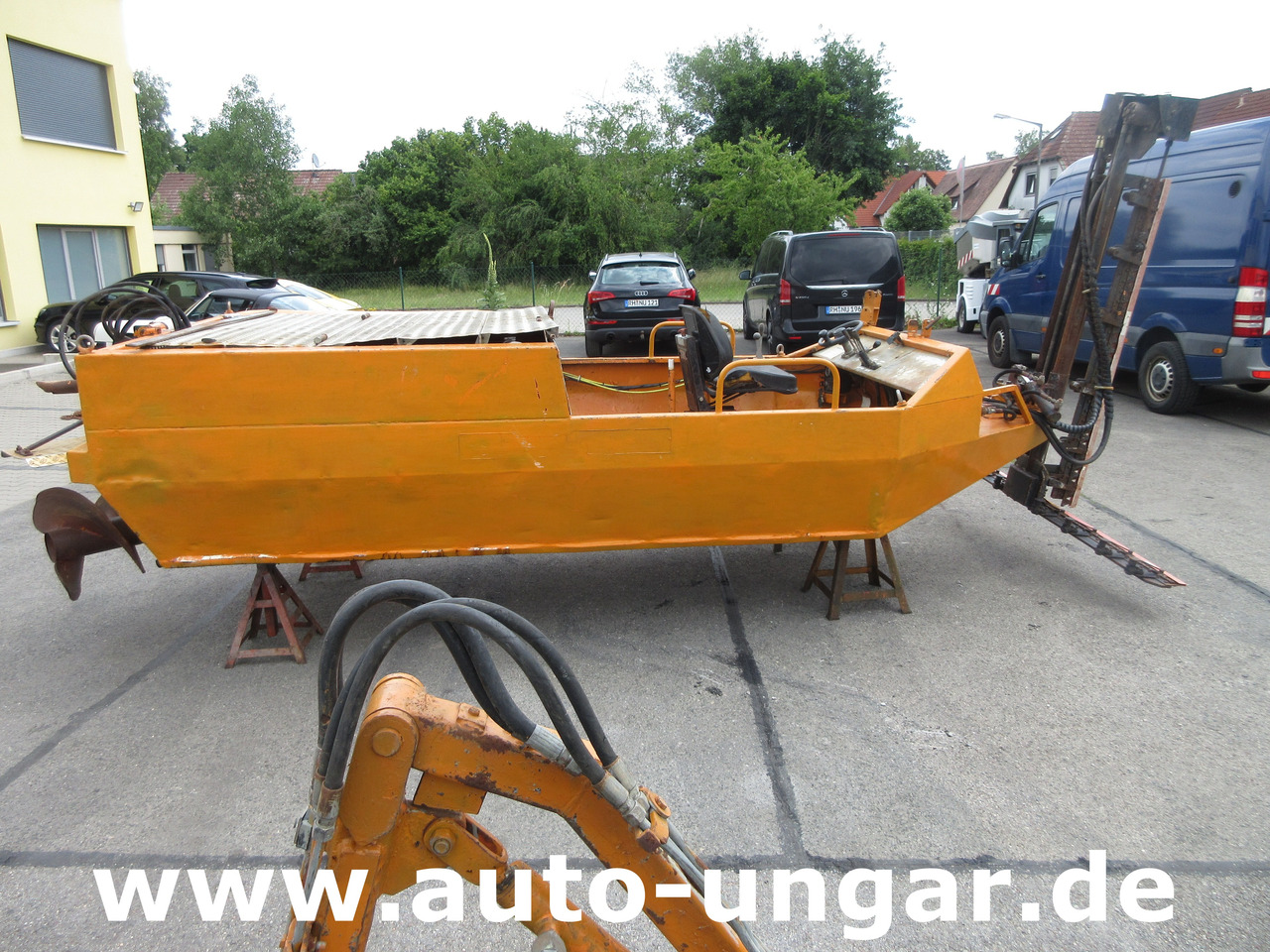 Gödde Mähboot O 420 T-Mähbalken + Seitenmäher Aquatic Weed Harvester - Mjet bujqësor/ Special: foto 4 Gödde Mähboot O 420 T-Mähbalken + Seitenmäher Aquatic Weed Harvester - Mjet bujqësor/ Special: foto 4