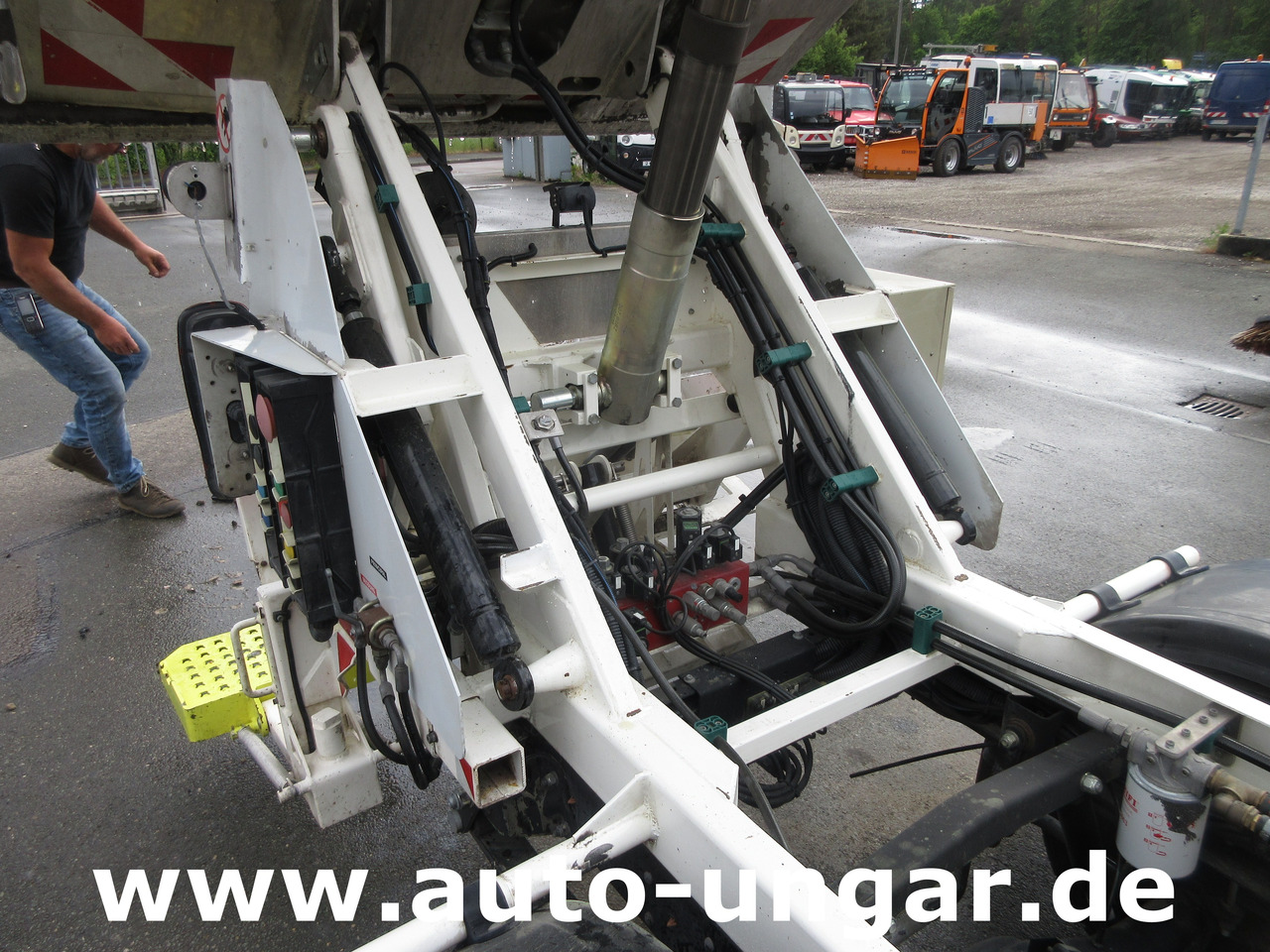 Kamion mbeturinash NISSAN Cabstar Faun City - Provence Benne Müllwagen Lifter Presse Kipper 3.500kg: foto 20