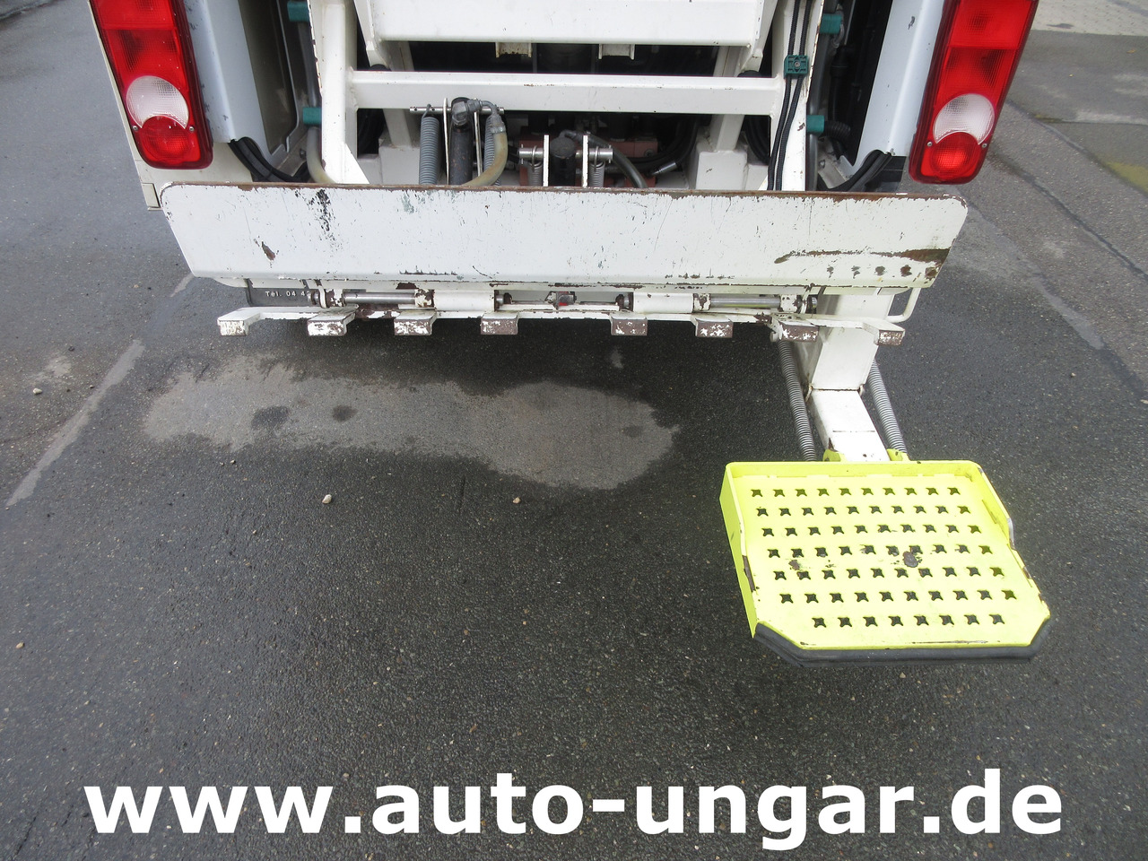 Kamion mbeturinash NISSAN Cabstar Faun City - Provence Benne Müllwagen Lifter Presse Kipper 3.500kg: foto 7