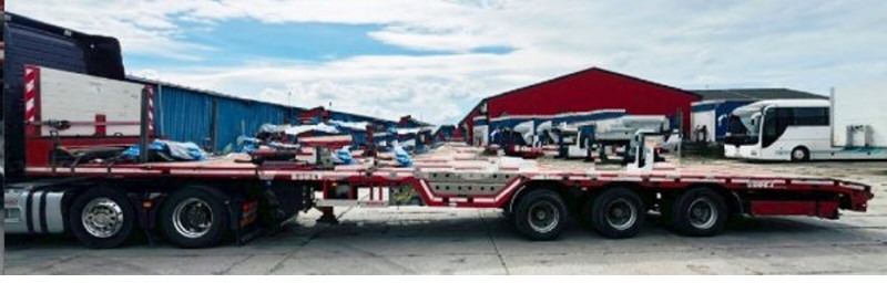 Bodex - Gjysmë rimorkio me plan ngarkimi të ulët: foto 2 Bodex - Gjysmë rimorkio me plan ngarkimi të ulët: foto 2