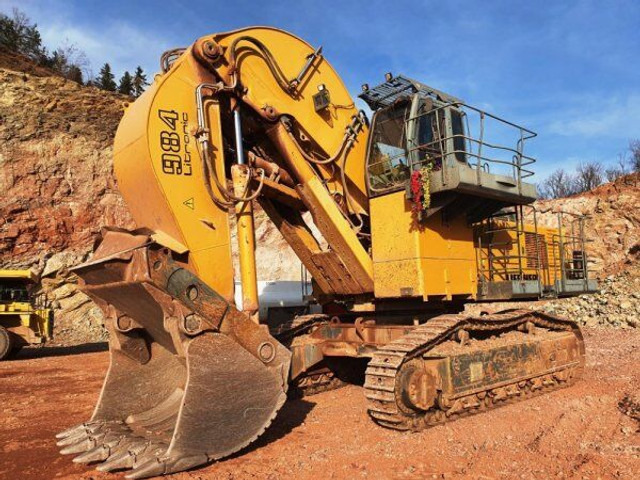 Ekskavator me zinxhirë Liebherr R 984C HD (125t): foto 6