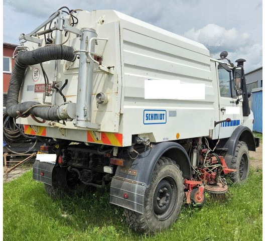 Mercedes-Benz Unimog 1400 +Schmidt SK320 - Makineri ndërtimi: foto 3 Mercedes-Benz Unimog 1400 +Schmidt SK320 - Makineri ndërtimi: foto 3