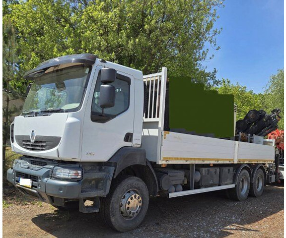 Renault Kerax 370 dxi - Kamion me karroceri të hapur, Kamion me vinç: foto 1 Renault Kerax 370 dxi - Kamion me karroceri të hapur, Kamion me vinç: foto 1