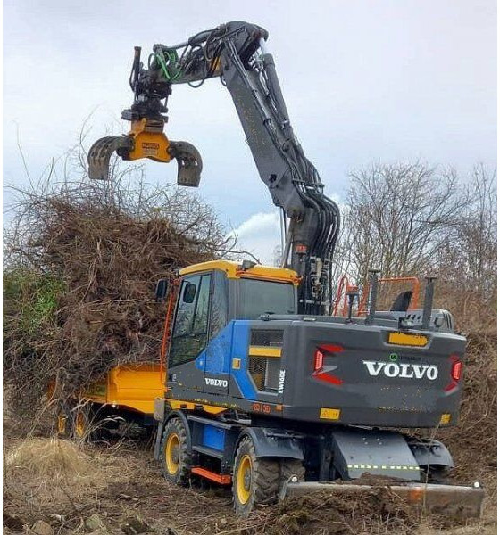 Volvo EW 160 E +(EST) Humus - Ekskavator me goma: foto 4 Volvo EW 160 E +(EST) Humus - Ekskavator me goma: foto 4