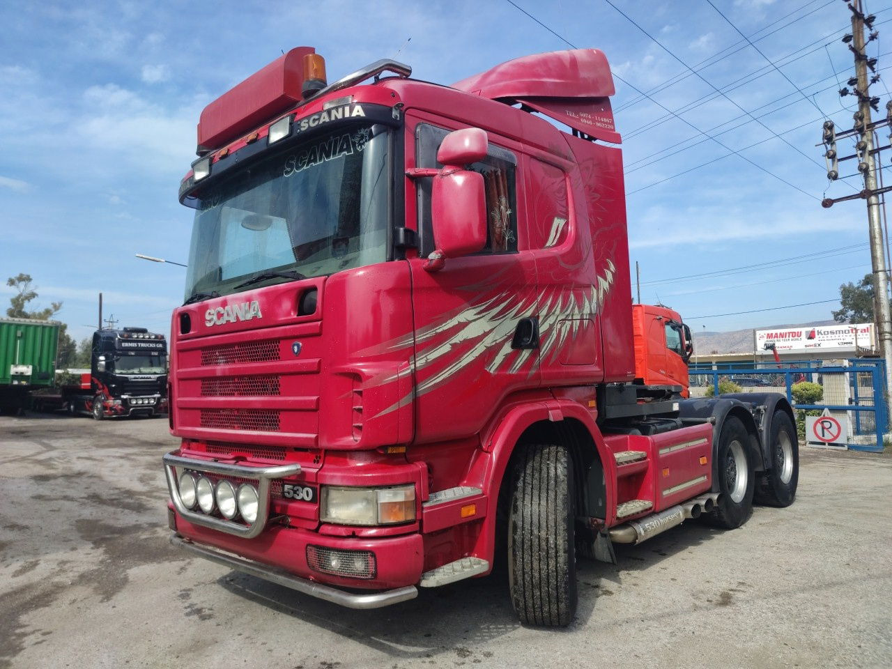 Scania R144-530 V8 GA6X4NZ 530 - Gjysmë-kamion: foto 1 Scania R144-530 V8 GA6X4NZ 530 - Gjysmë-kamion: foto 1
