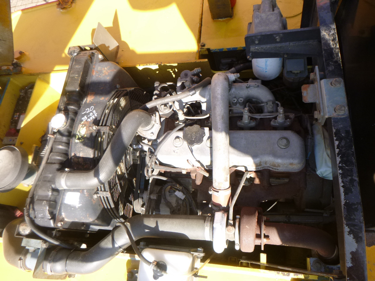 Rul pneumatik DYNAPAC CP215(HITACHI): foto 14