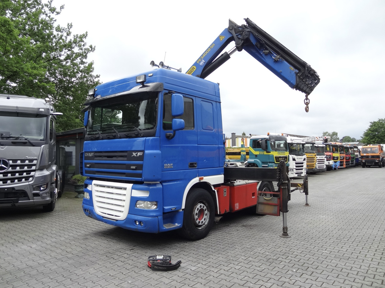 Daf XF105 460 6X2 Palfinger PK 34002 - Kamion me vinç, Gjysmë-kamion: foto 1 Daf XF105 460 6X2 Palfinger PK 34002 - Kamion me vinç, Gjysmë-kamion: foto 1