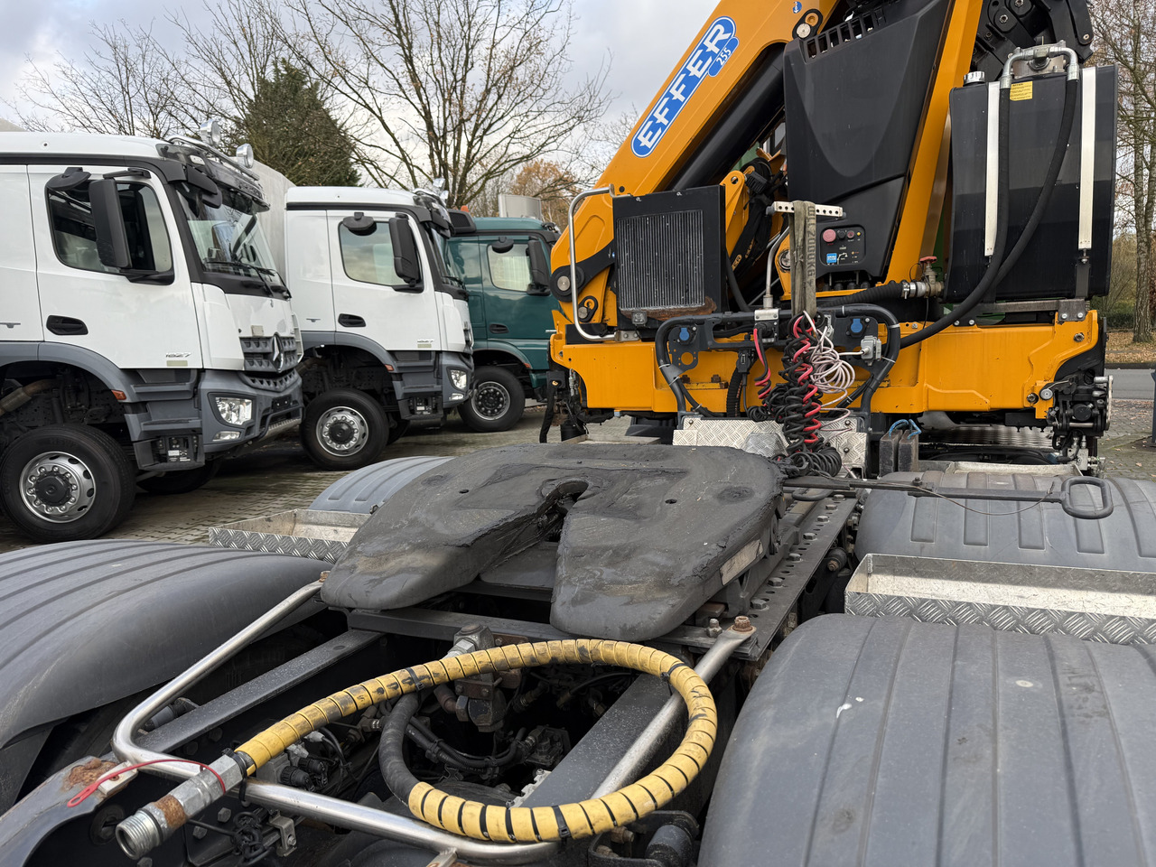 Scania G480 6X4 Kran Effer 255 6S bis 20.5 Meter - Gjysmë-kamion: foto 2 Scania G480 6X4 Kran Effer 255 6S bis 20.5 Meter - Gjysmë-kamion: foto 2