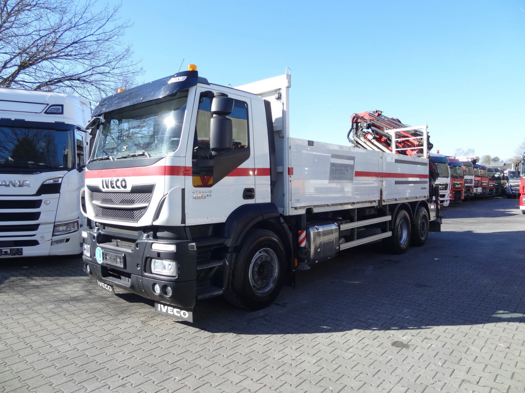 Iveco Stralis 420 6X2 Montagekran Fassi F335 28Meter - Kamion me vinç, Kamion me karroceri të hapur: foto 1 Iveco Stralis 420 6X2 Montagekran Fassi F335 28Meter - Kamion me vinç, Kamion me karroceri të hapur: foto 1