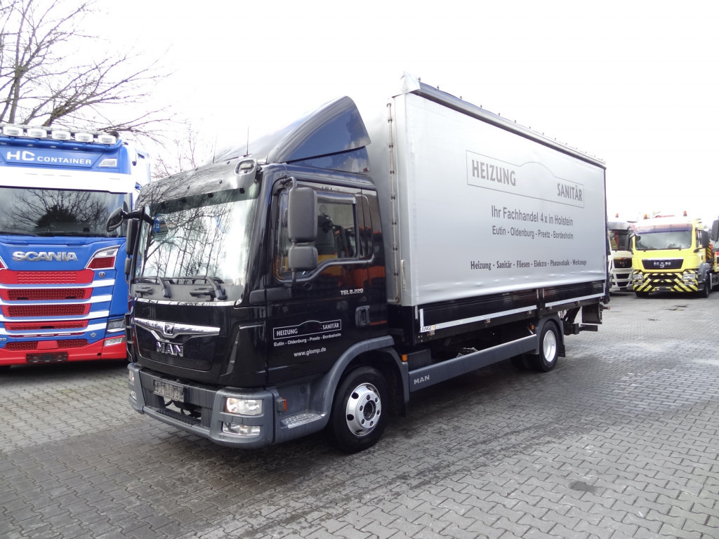 MAN TGL 8.220 BL - Kamion me tendë: foto 1 MAN TGL 8.220 BL - Kamion me tendë: foto 1