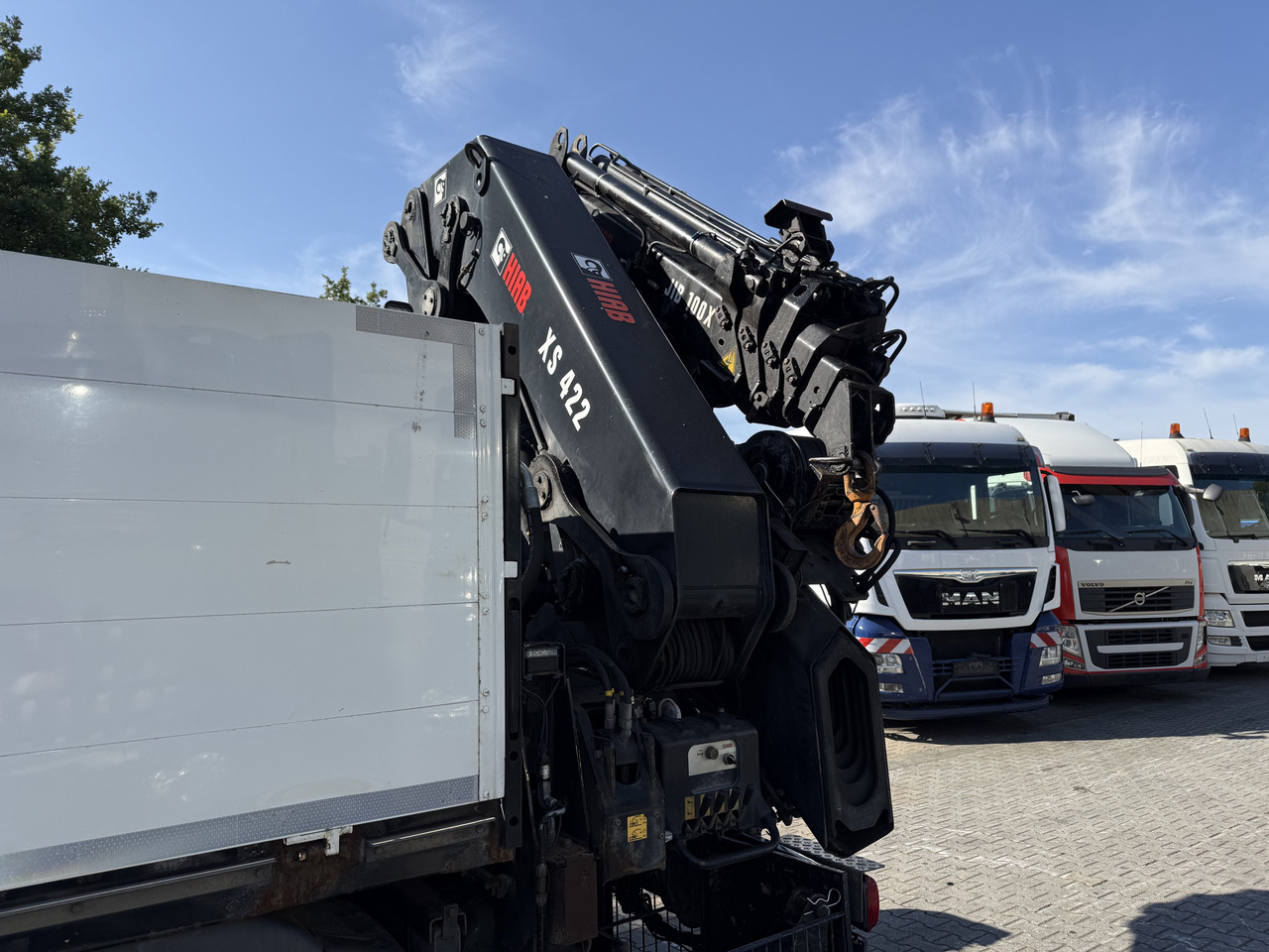 MAN TGX 26.480 6X2 Hiab 422 + Jib + Winde - Kamion me karroceri të hapur, Kamion me vinç: foto 3 MAN TGX 26.480 6X2 Hiab 422 + Jib + Winde - Kamion me karroceri të hapur, Kamion me vinç: foto 3