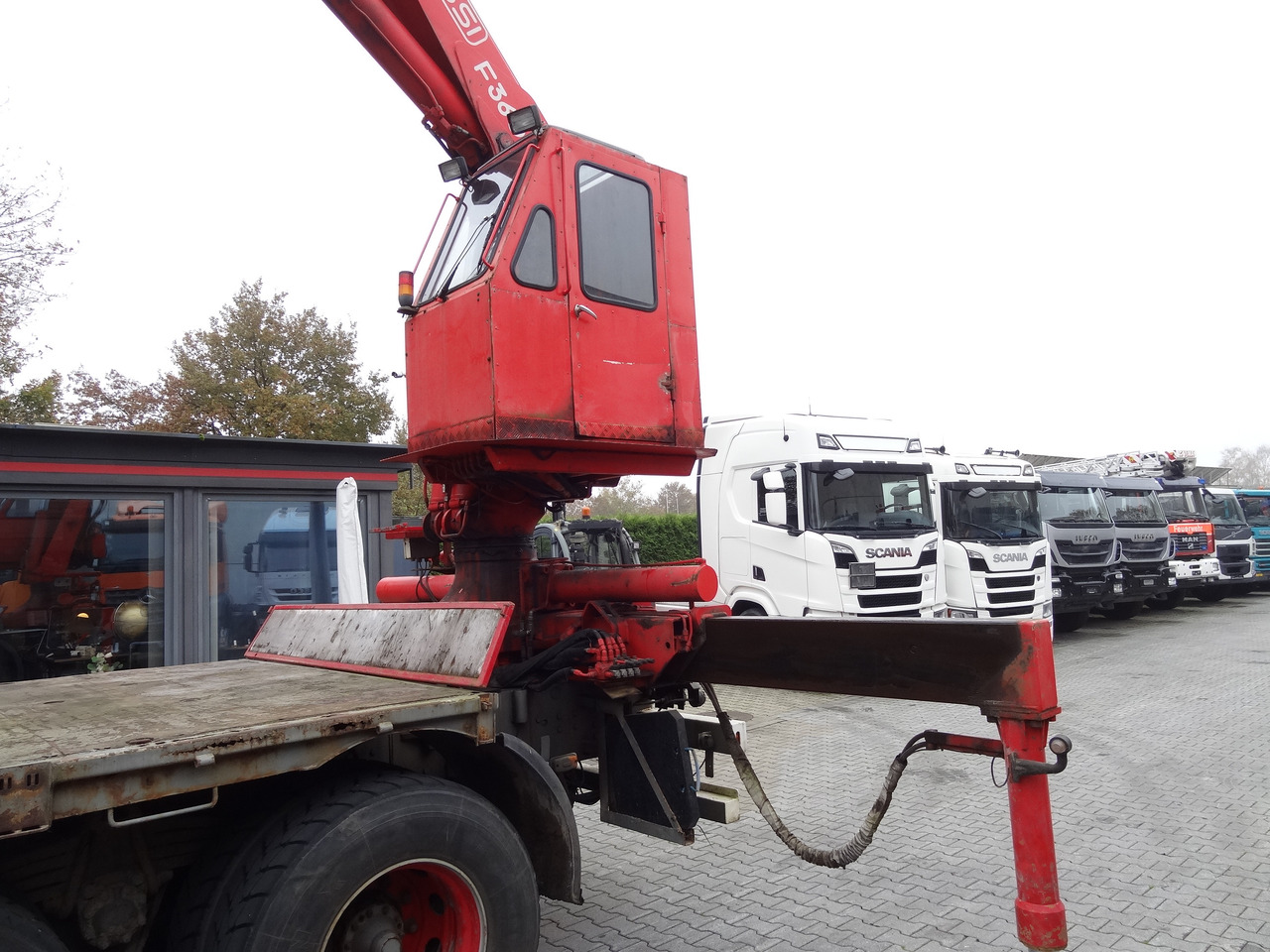 Scania R144 460 6X4 Fassi 360 bis 25 Meter - Kamion me karroceri të hapur, Kamion me vinç: foto 2 Scania R144 460 6X4 Fassi 360 bis 25 Meter - Kamion me karroceri të hapur, Kamion me vinç: foto 2