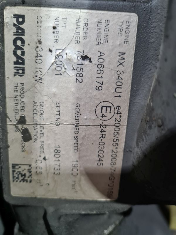 Motori për Kamioni DAF MX340U1 Engine 460: foto 11