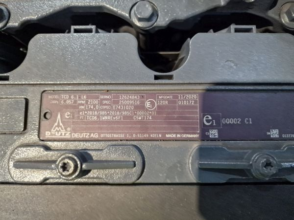 Deutz TCD6.1 L6 Reconditioned Engine (Industrial) - Motori për Makineri industriale: foto 2 Deutz TCD6.1 L6 Reconditioned Engine (Industrial) - Motori për Makineri industriale: foto 2