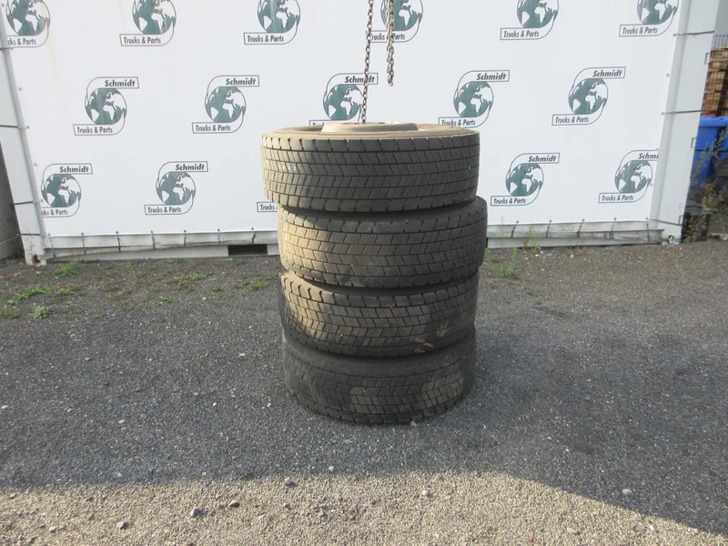 Continental 315/70R 22.5 CONTINENTAL BANDEN 4 STUKS MET STAAL WIEL - Gomë për Kamioni: foto 4 Continental 315/70R 22.5 CONTINENTAL BANDEN 4 STUKS MET STAAL WIEL - Gomë për Kamioni: foto 4