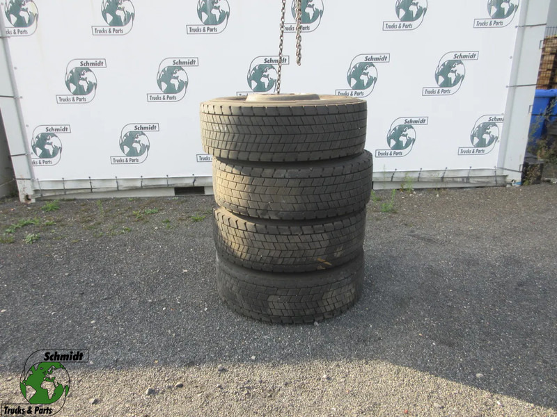 Continental 315/70R 22.5 CONTINENTAL BANDEN 4 STUKS MET STAAL WIEL - Gomë për Kamioni: foto 1 Continental 315/70R 22.5 CONTINENTAL BANDEN 4 STUKS MET STAAL WIEL - Gomë për Kamioni: foto 1