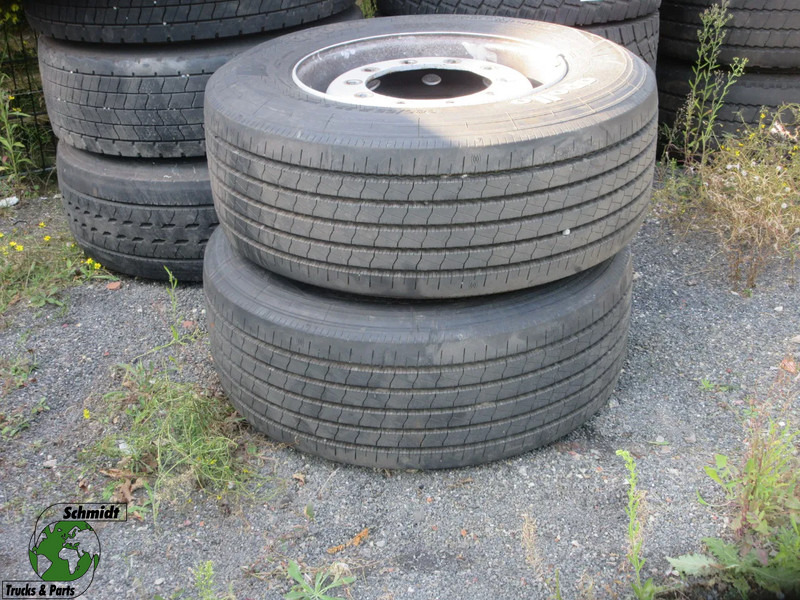 Continental 385/55 R 22.5 M+S APOLLO VOOR STAALEN WIEL MET BAND 2 X - Gomë për Kamioni: foto 1 Continental 385/55 R 22.5 M+S APOLLO VOOR STAALEN WIEL MET BAND 2 X - Gomë për Kamioni: foto 1