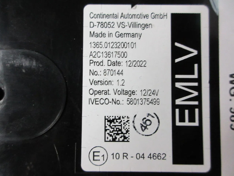 Iveco 5801375499 IVECO S WAY EURO 6 MODEL 2023 - Sistemi elektrik për Kamioni: foto 5 Iveco 5801375499 IVECO S WAY EURO 6 MODEL 2023 - Sistemi elektrik për Kamioni: foto 5