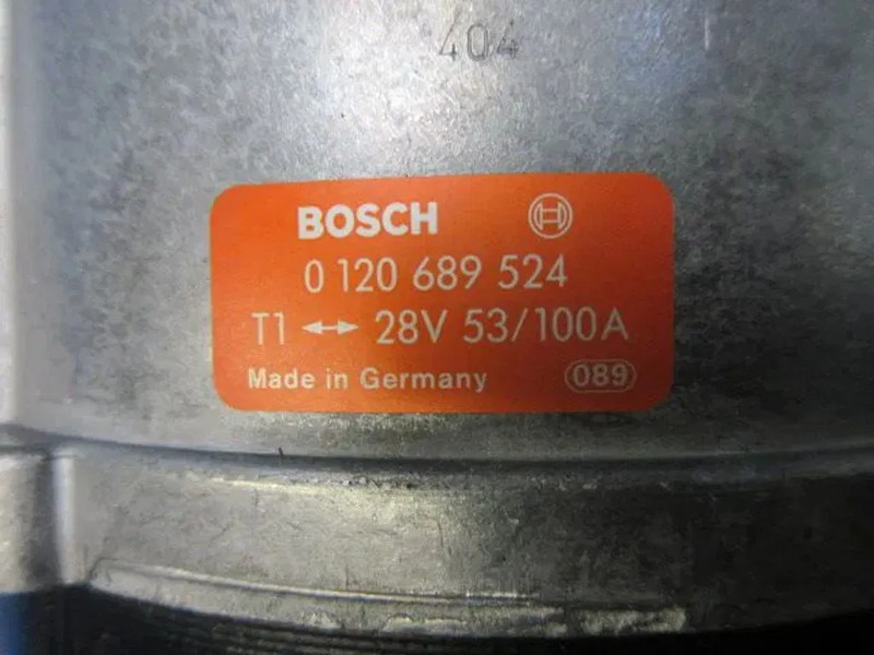 Iveco BOSCH PART NR. 0 120 689 524 T1-28V 53/100A NIEUWE !!! - Gjeneratori për Kamioni: foto 4 Iveco BOSCH PART NR. 0 120 689 524 T1-28V 53/100A NIEUWE !!! - Gjeneratori për Kamioni: foto 4