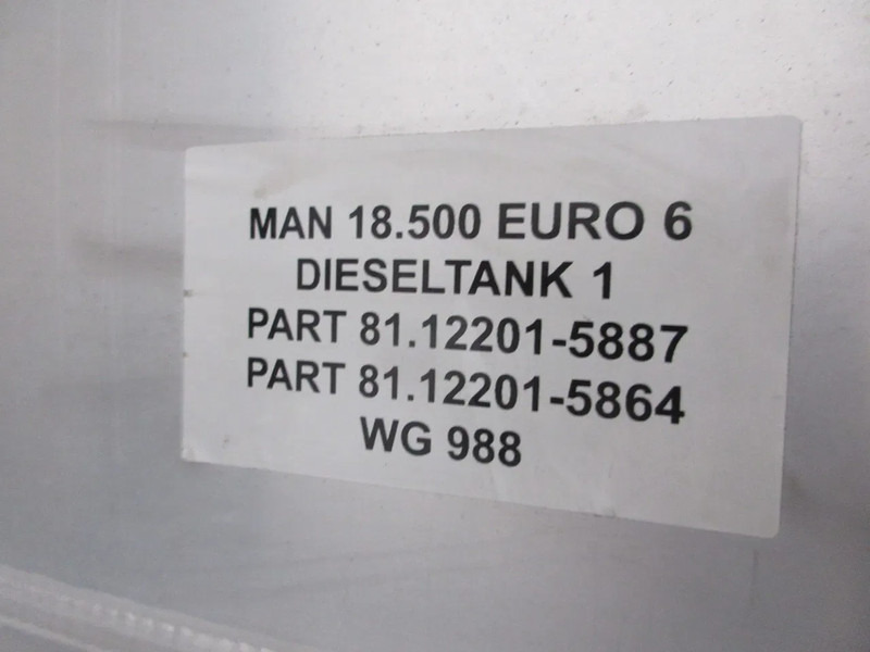 MAN 81.12201-5887 // 81.12201-5864 // 580 LITER 1 TANK MAN 18.500 EURO 6 - Serbatori i karburantit për Kamioni: foto 5 MAN 81.12201-5887 // 81.12201-5864 // 580 LITER 1 TANK MAN 18.500 EURO 6 - Serbatori i karburantit për Kamioni: foto 5