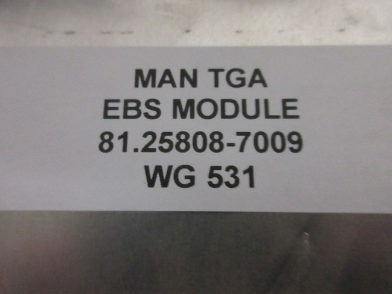 MAN TGA 81.25808-7009 EBS MODULE EURO 5 - Sistemi elektrik për Kamioni: foto 3 MAN TGA 81.25808-7009 EBS MODULE EURO 5 - Sistemi elektrik për Kamioni: foto 3