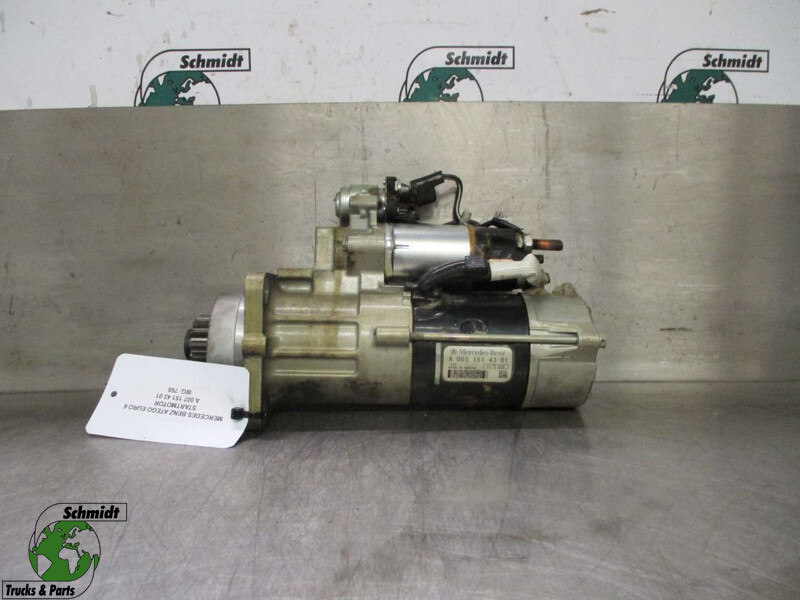 Mercedes-Benz ATEGO A 007 151 43 01 / 16 01 STARTMOTOR EURO 6 - Motorino për Kamioni: foto 1 Mercedes-Benz ATEGO A 007 151 43 01 / 16 01 STARTMOTOR EURO 6 - Motorino për Kamioni: foto 1