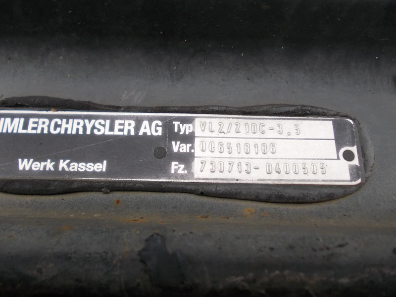 Mercedes-Benz VL2/21DC-3,5 TYPE 730713 ATEGO VOORAS EURO 6 - Aksi i përparmë për Kamioni: foto 5 Mercedes-Benz VL2/21DC-3,5 TYPE 730713 ATEGO VOORAS EURO 6 - Aksi i përparmë për Kamioni: foto 5