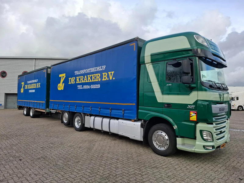 DAF XF106-440 / NL COMBI / TUV:21-10-2026 / ONLY:889634 KM / PARKCOOL / GEN2 V2 / PLATFORM 2 TON / NAVI / LWDS / EURO-6 / 2016 - Kamion me tendë: foto 2 DAF XF106-440 / NL COMBI / TUV:21-10-2026 / ONLY:889634 KM / PARKCOOL / GEN2 V2 / PLATFORM 2 TON / NAVI / LWDS / EURO-6 / 2016 - Kamion me tendë: foto 2
