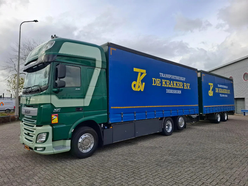 DAF XF106-440 / NL COMBI / TUV:21-10-2026 / ONLY:889634 KM / PARKCOOL / GEN2 V2 / PLATFORM 2 TON / NAVI / LWDS / EURO-6 / 2016 - Kamion me tendë: foto 1 DAF XF106-440 / NL COMBI / TUV:21-10-2026 / ONLY:889634 KM / PARKCOOL / GEN2 V2 / PLATFORM 2 TON / NAVI / LWDS / EURO-6 / 2016 - Kamion me tendë: foto 1