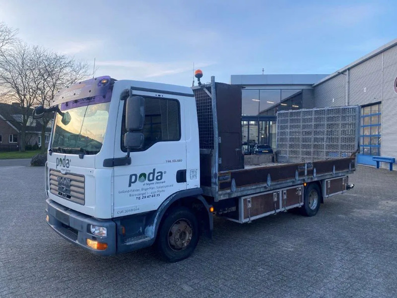 MAN TGL10-180 / HYDRAULISCH PLATFORM / ONLY: 428970 KM / MANUAL / EURO-4 / 2007 - Autotransportues: foto 1 MAN TGL10-180 / HYDRAULISCH PLATFORM / ONLY: 428970 KM / MANUAL / EURO-4 / 2007 - Autotransportues: foto 1