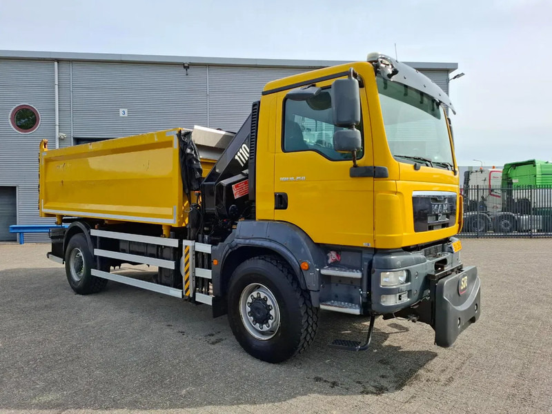 MAN TGM 18.250 / 4X4 / NL TRUCK / TUV:30-04-2026 / 118783 KM / HMF 1110 K2 / ROTATOR / GOOD TYRES / FULL-STEEL / DRUM BRAKES / MANUA - Kamion vetëshkarkues, Kamion me vinç: foto 4 MAN TGM 18.250 / 4X4 / NL TRUCK / TUV:30-04-2026 / 118783 KM / HMF 1110 K2 / ROTATOR / GOOD TYRES / FULL-STEEL / DRUM BRAKES / MANUA - Kamion vetëshkarkues, Kamion me vinç: foto 4