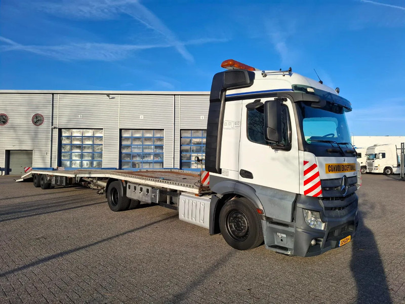 Mercedes-Benz Actros 1842 / NL TRUCK / CAR CARRIER COMBINATION / TUV: 11-12-2025 / 1XWINCH / FRANZ MERSCH / GALVANIZED / SMART TACHO / AUTOMAT - Autotransportues: foto 2 Mercedes-Benz Actros 1842 / NL TRUCK / CAR CARRIER COMBINATION / TUV: 11-12-2025 / 1XWINCH / FRANZ MERSCH / GALVANIZED / SMART TACHO / AUTOMAT - Autotransportues: foto 2